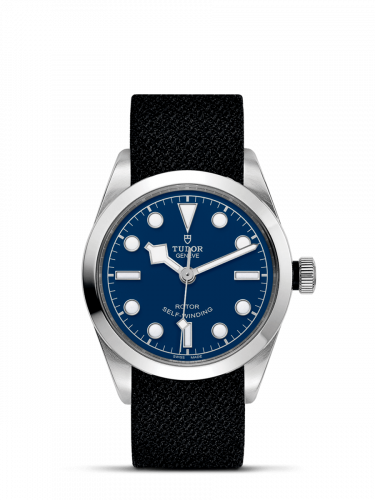 Heritage Black Bay 36 Stainless Steel / Blue / Fabric