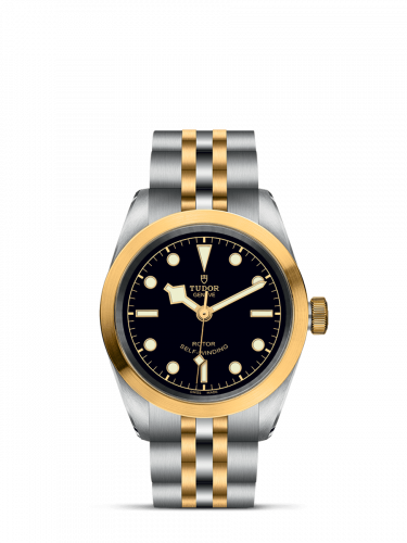 Heritage Black Bay 32 S&G / Black / Bracelet