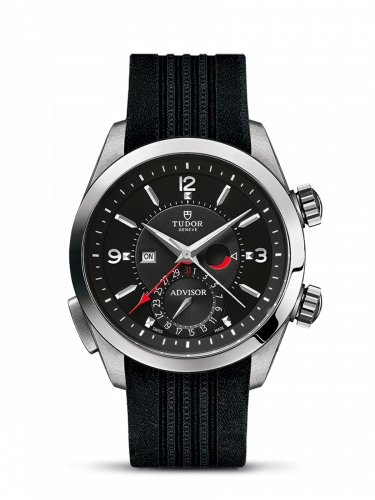 Heritage Advisor Stainless Steel / TItanium / Black / Silk