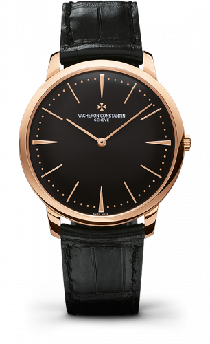 Patrimony Contemporaine 40 Manual-Winding Pink Gold / Black
