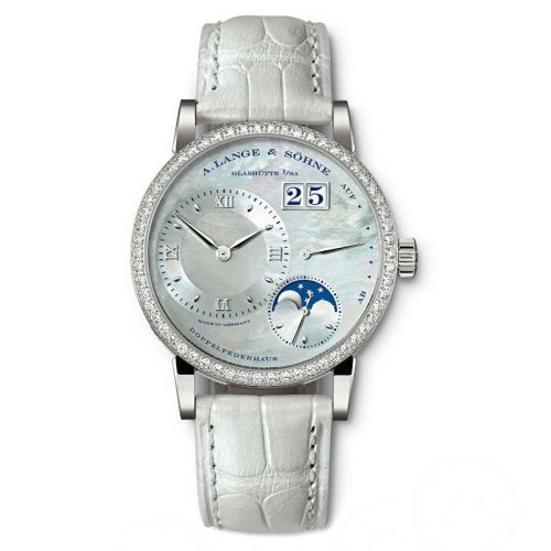 Little Lange 1 Moonphase White Gold - Diamond / MOP
