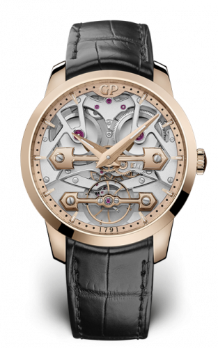 Classic Bridges 45mm Pink Gold / Alligator