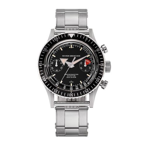 Chronomaster Aviator Sea Diver Automatic Stainless Steel / Black / Oyster
