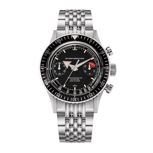 Chronomaster Aviator Sea Diver Manual Stainless Steel / Black / Bracelet