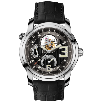 L-Evolution Tourbillon GMT 8 Jours White Gold