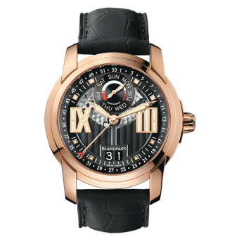 L-Evolution Semainier Grande Date 8 Jours Red Gold