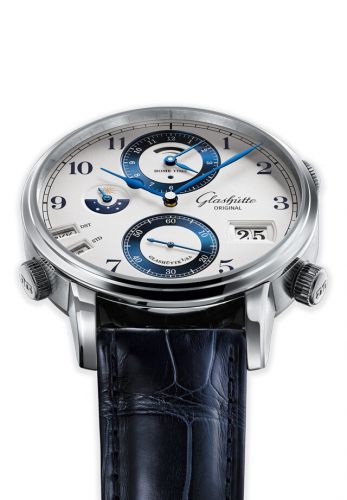 Senator Cosmopolite Stainless Steel / China SKP / Alligator / Folding
