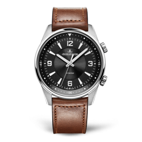 Polaris Automatic Stainless Steel / Black / Calf