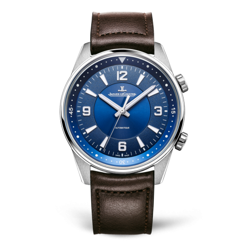 Polaris Automatic Stainless Steel / Blue / Calf