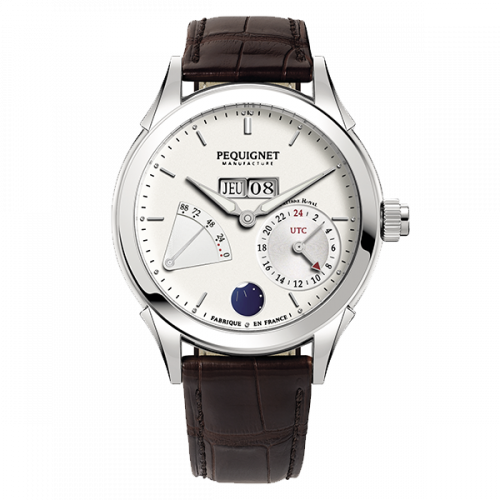 Rue Royale GMT Stainless Steel / Silver