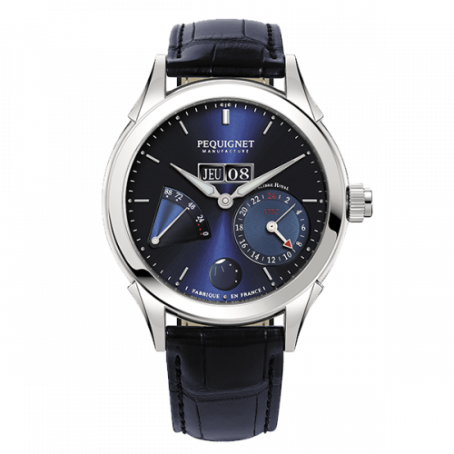 Rue Royale GMT Stainless Blue
