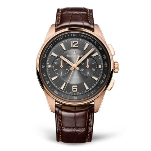 Polaris Chronograph Pink Gold / Grey / Alligator
