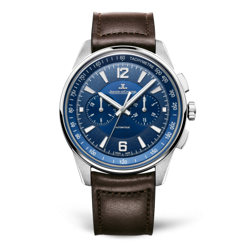 Polaris Chronograph Stainless Steel / Blue / Calf