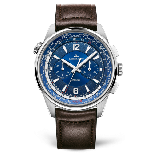 Polaris Chronograph WT Titanium / Blue / Calf