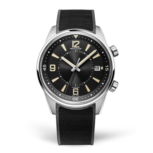 Polaris Automatic Stainless Steel / Vintage Black / Rubber