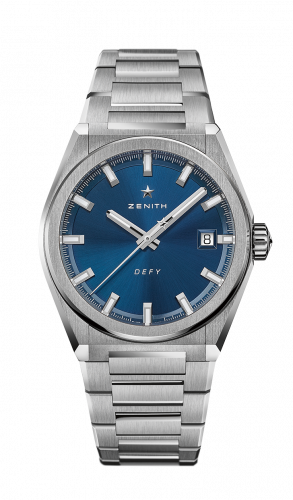 Defy Classic Titanium / Blue / Bracelet