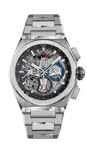 Defy El Primero 21 Titanium / Skeleton / Bracelet