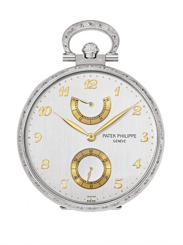 Pocket Watch Lepine Power Reserve White Gold / From Father to Son