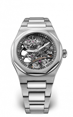 Laureato 42 Flying Tourbillon Skeleton White Gold / Bracelet
