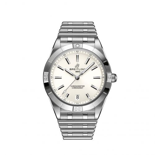 Chronomat Automatic 36 Stainless Steel / White / Rouleaux