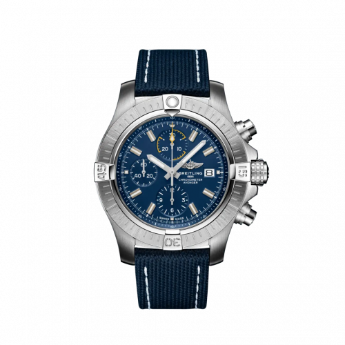 Avenger Chronograph 45 Stainless Steel / Blue / Military / Folding