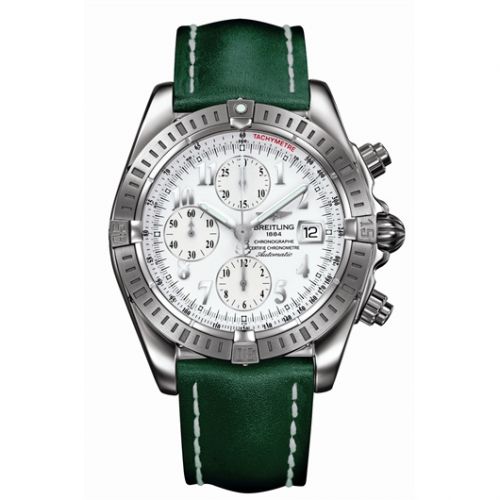 Chronomat Evolution Stainless Steel / White