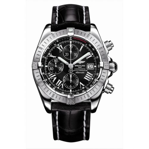 Chronomat Evolution Stainless Steel / Black - Roman