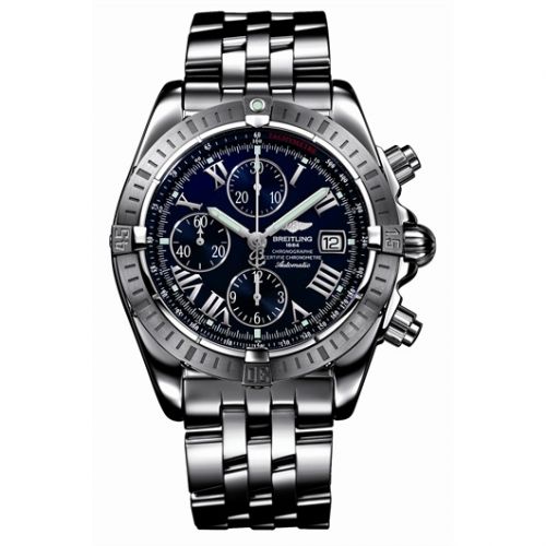 Chronomat Evolution Stainless Steel / Blue - Roman