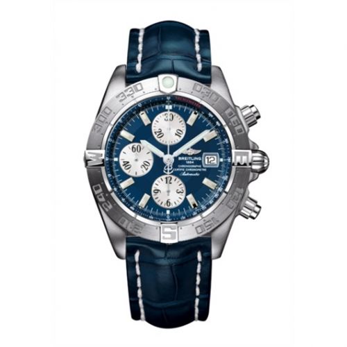 Galactic Chronograph II Stainless Steel / Blue
