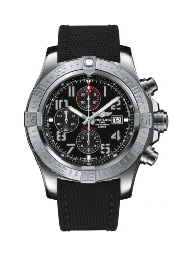 Super Avenger II Stainless Steel / Volcano Black / Military / Pin