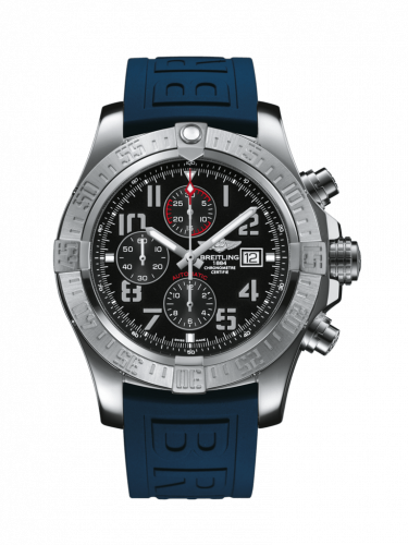 Super Avenger II Stainless Steel / Volcano Black / Rubber / Pin