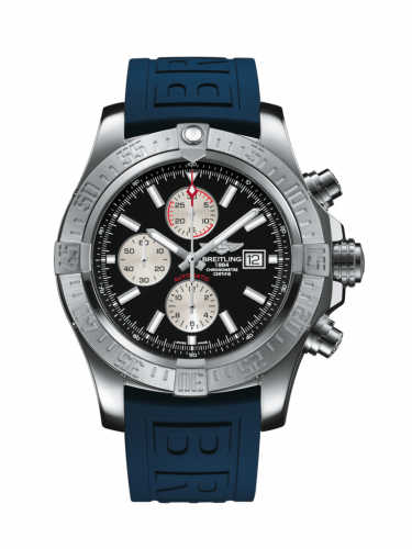 Super Avenger II Stainless Steel / Volcano Black / Rubber / Pin