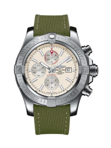 Super Avenger II Stainless Steel / Stratus Silver / Military / Pin