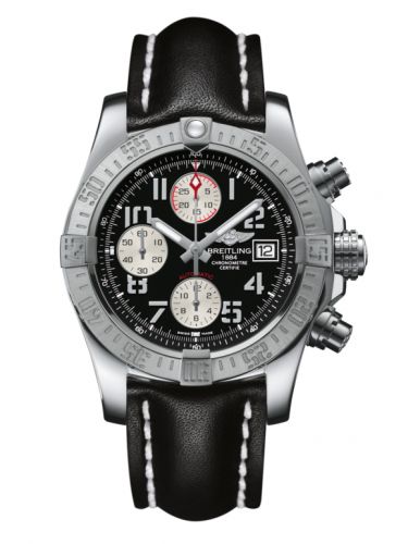 Avenger II Stainless Steel / Volcano Black / Calf