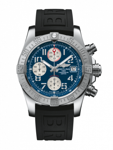 Avenger II Stainless Steel / Mariner Blue / Rubber / Pin