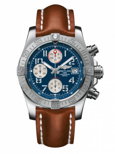 Avenger II Stainless Steel / Mariner Blue / Calf / Pin