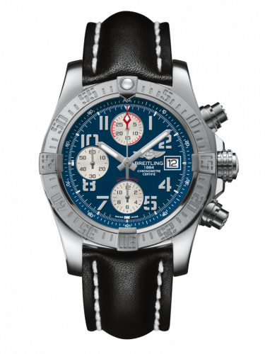 Avenger II Stainless Steel / Mariner Blue / Calf / Folding