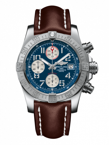 Avenger II Stainless Steel / Mariner Blue / Calf / Folding
