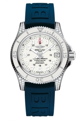 Superocean II 36 Diamond / White / Rubber