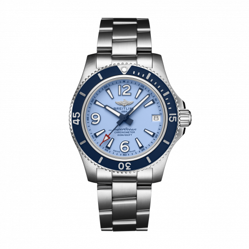 Superocean 36 Stainless Steel / Blue / Bracelet