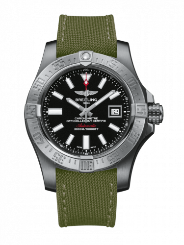 Avenger II Seawolf Stainless Steel / Volcano Black / Military / Pin