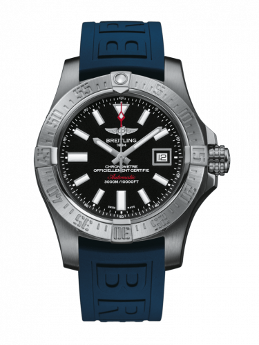 Avenger II Seawolf Stainless Steel / Volcano Black / Rubber / Pin