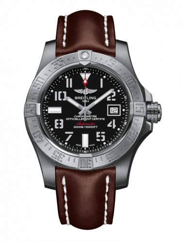 Avenger II Seawolf Stainless Steel / Volcano Black / Calf / Folding