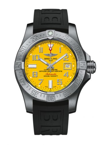 Avenger II Seawolf Stainless Steel / Cobra Yellow / Rubber / Pin