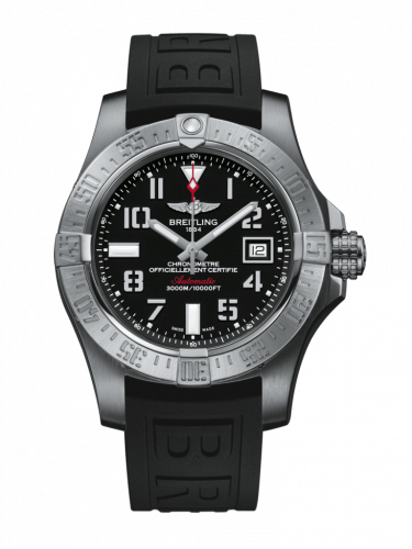 Avenger II Seawolf Stainless Steel / Volcano Black / Rubber / Pin