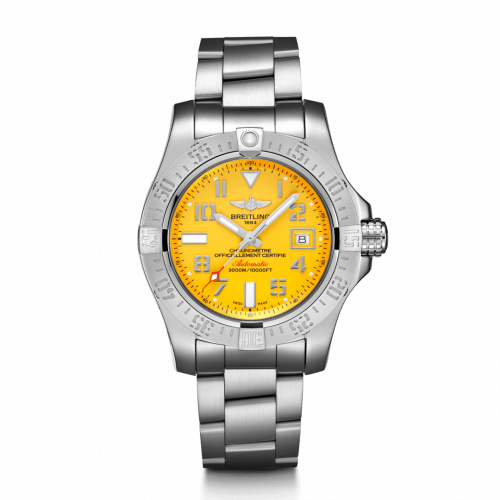 Avenger II Seawolf Stainless Steel / Cobra Yellow / Bracelet