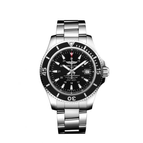 Superocean II 42 Stainless Steel / Black / Japan Special Edition