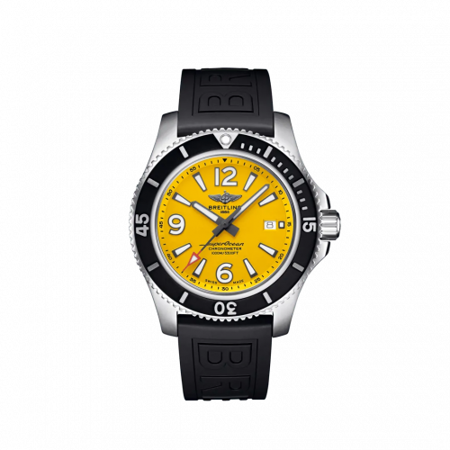 Superocean 44 Stainless Steel / Yellow / Rubber - Folding