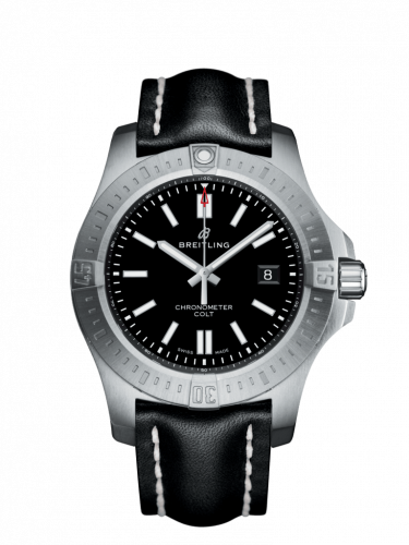 Chronomat Colt 44 Automatic Black / Calf / Pin