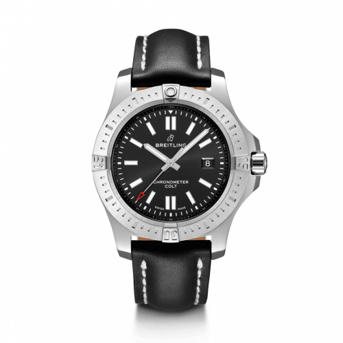 Chronomat Colt 44 Automatic Black / Calf / Folding